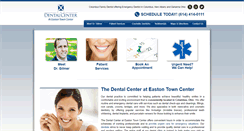 Desktop Screenshot of eastondentists.com
